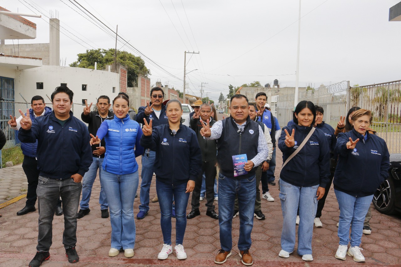El PAN Tlaxcala se sacude el polvo del escritorio y anda en las calles